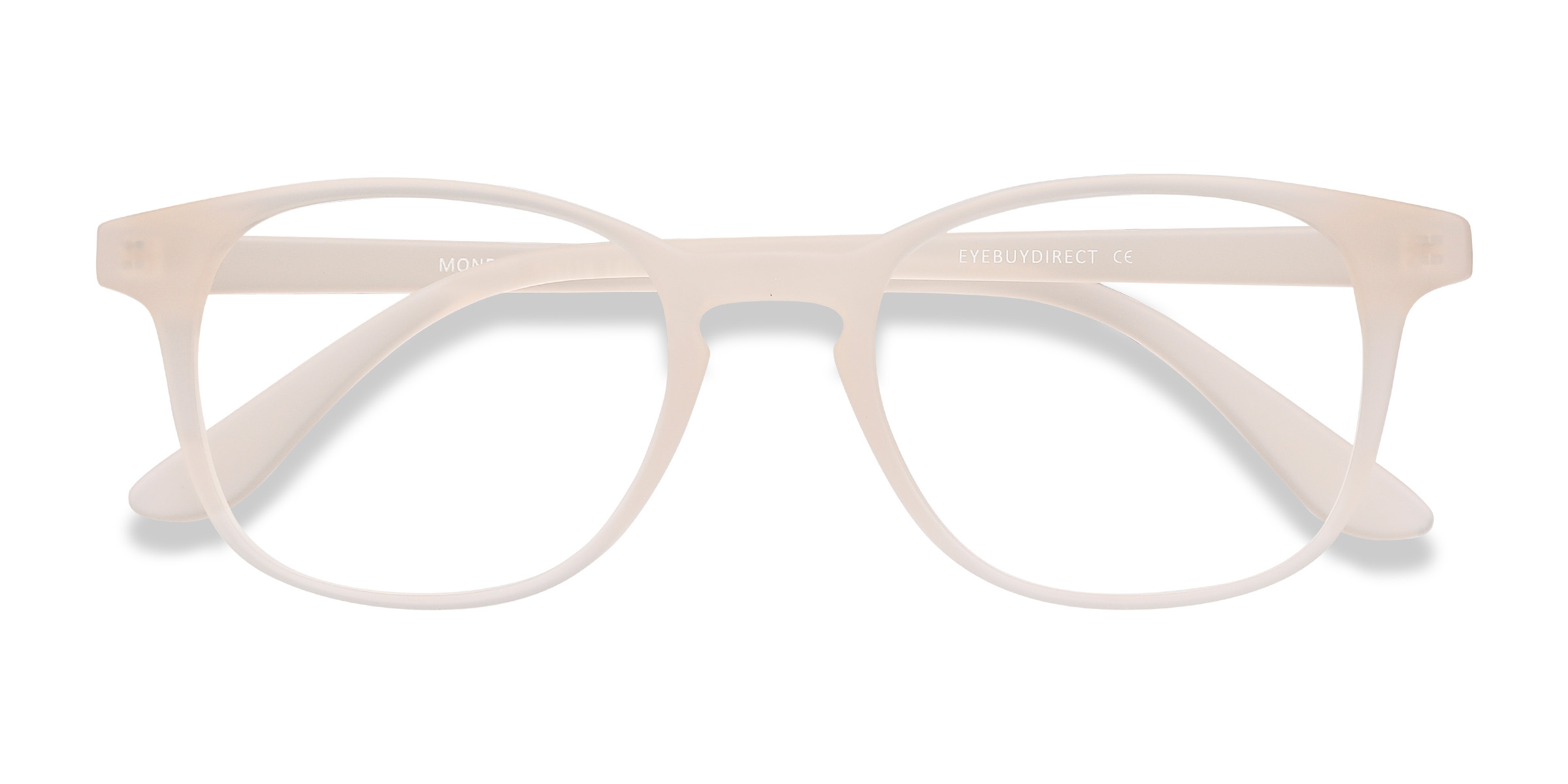 Matte White Monday - Plastic Eyeglasses