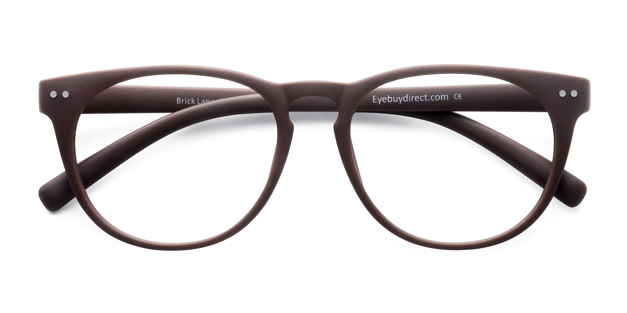 Matte Brown Brick Lane - Plastic Eyeglasses
