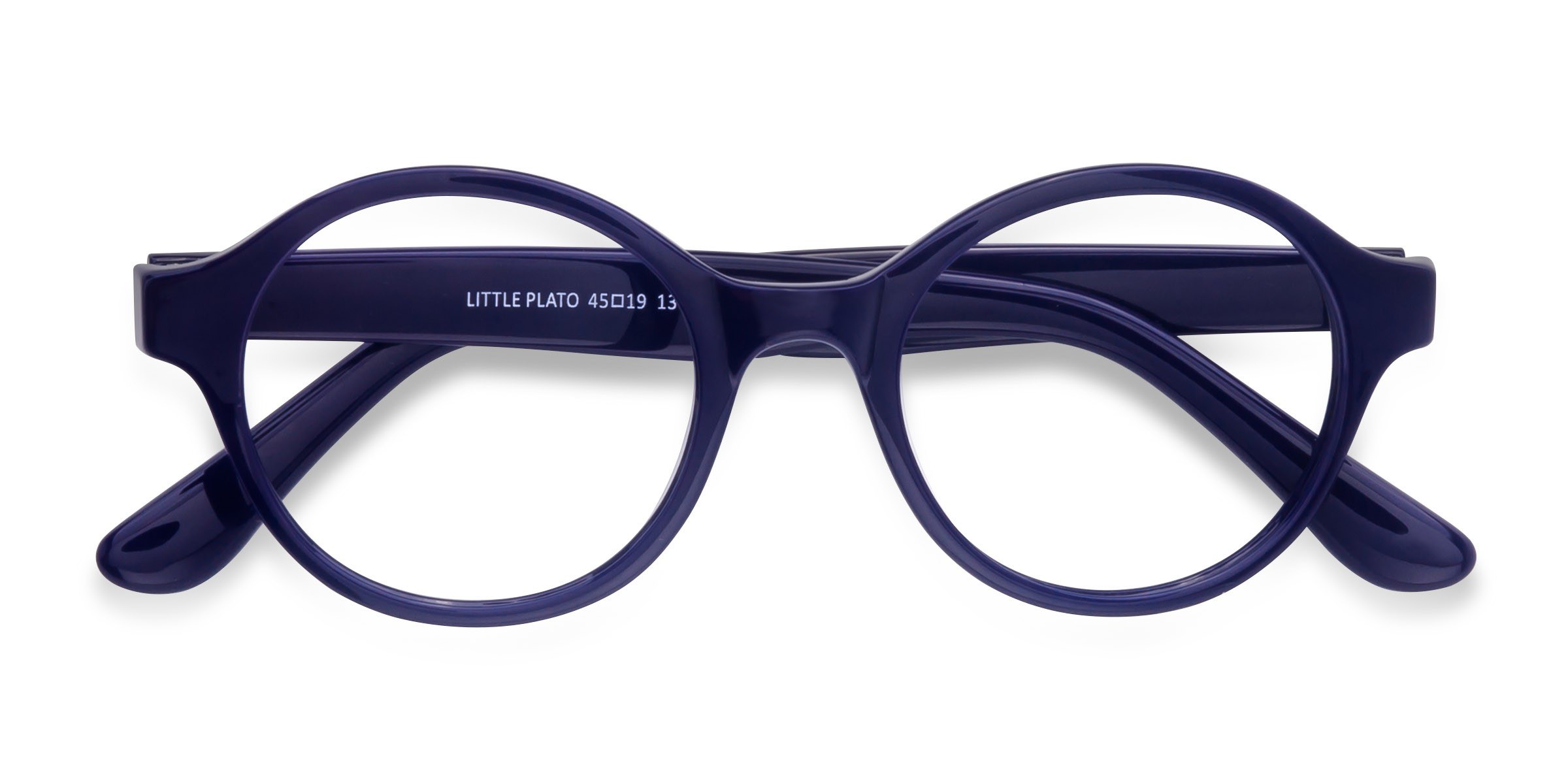 Bleu marine Little Plato - Plastique Lunettes de vue