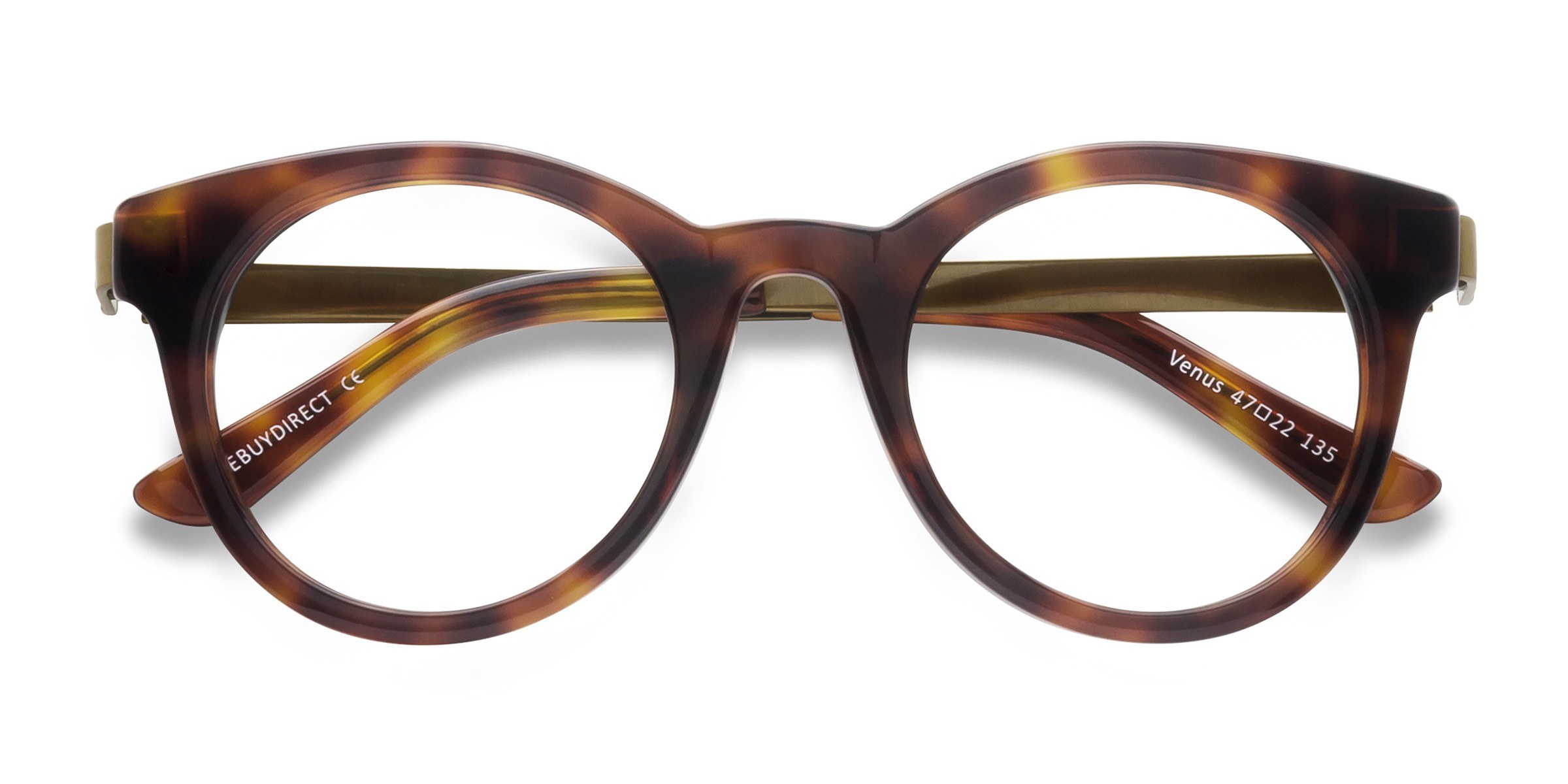 Brown Tortoise Venus - Acetate Eyeglasses