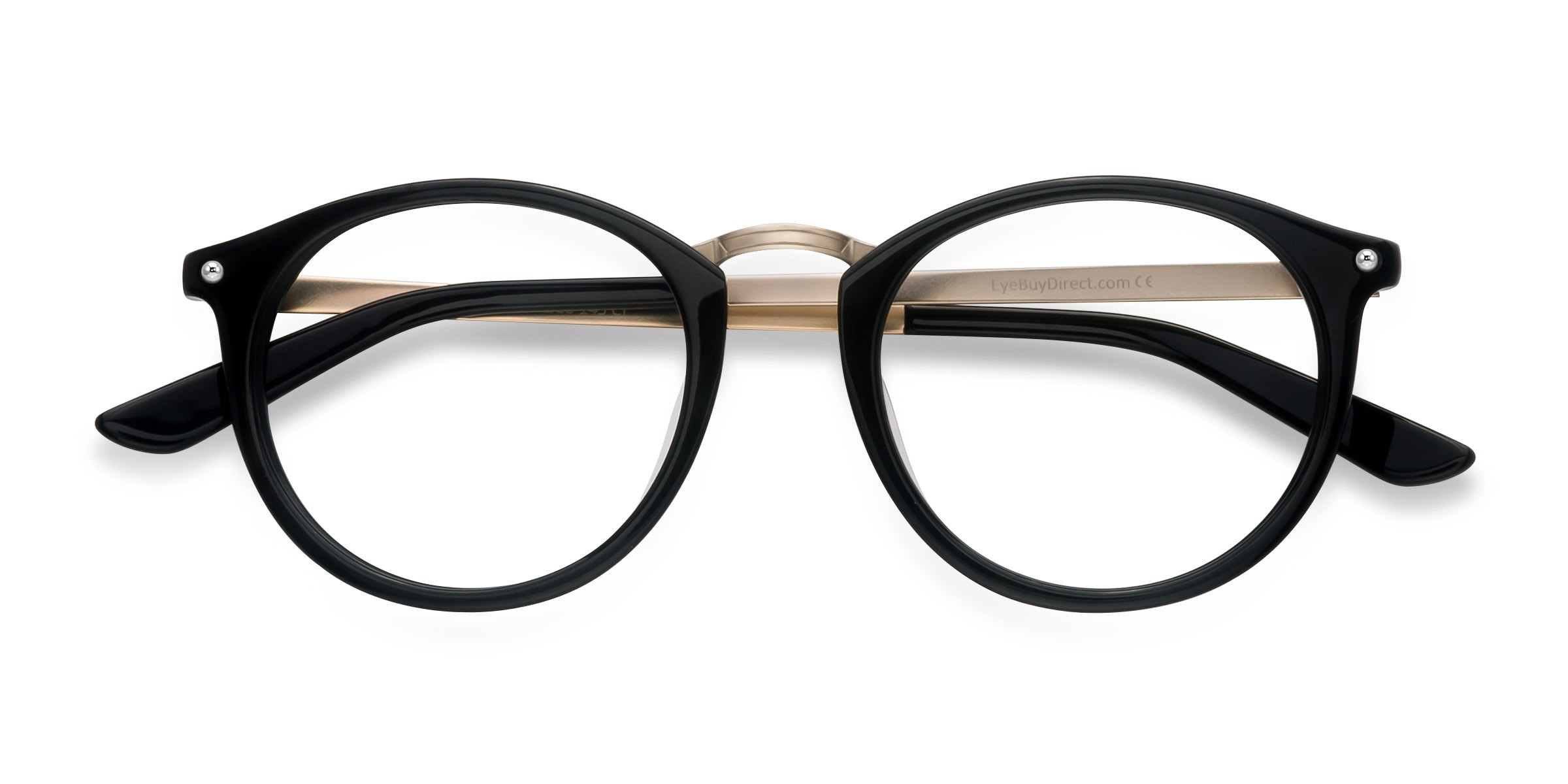 Black La Femme - Metal Eyeglasses