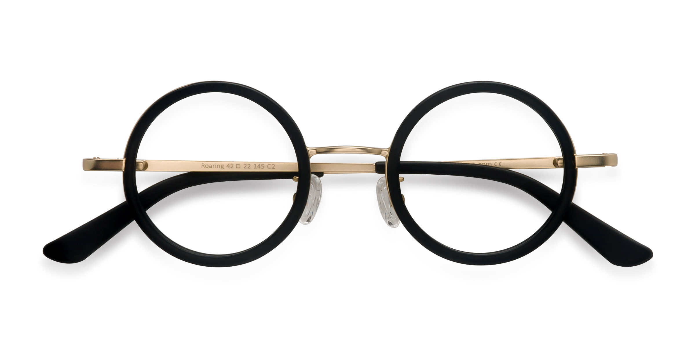 Black Roaring - Acetate-metal Eyeglasses