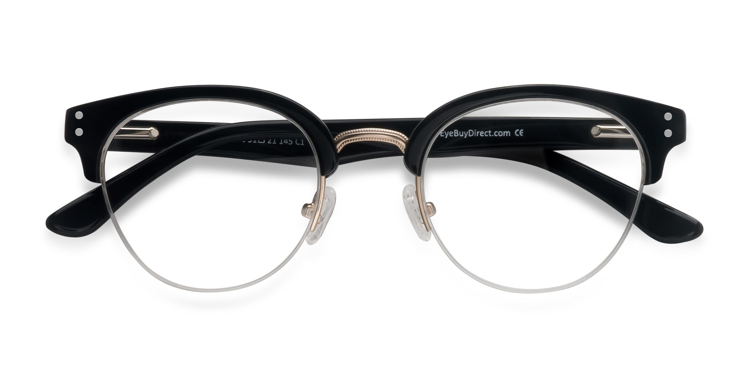Black Eloise - Metal Eyeglasses