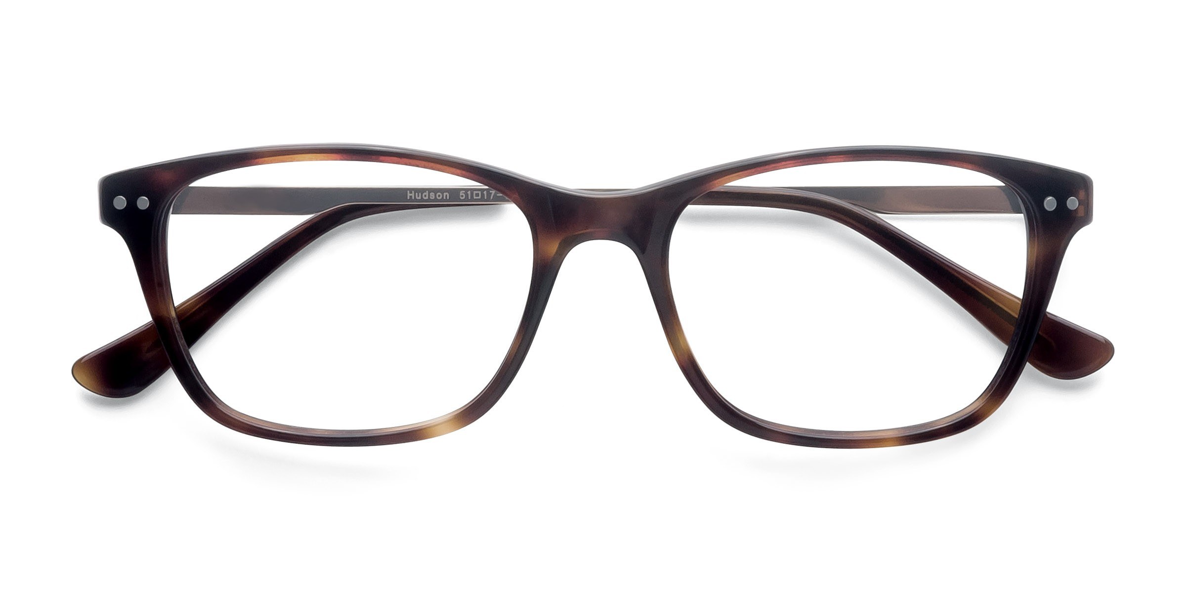 Tortoise Hudson - Metal Eyeglasses
