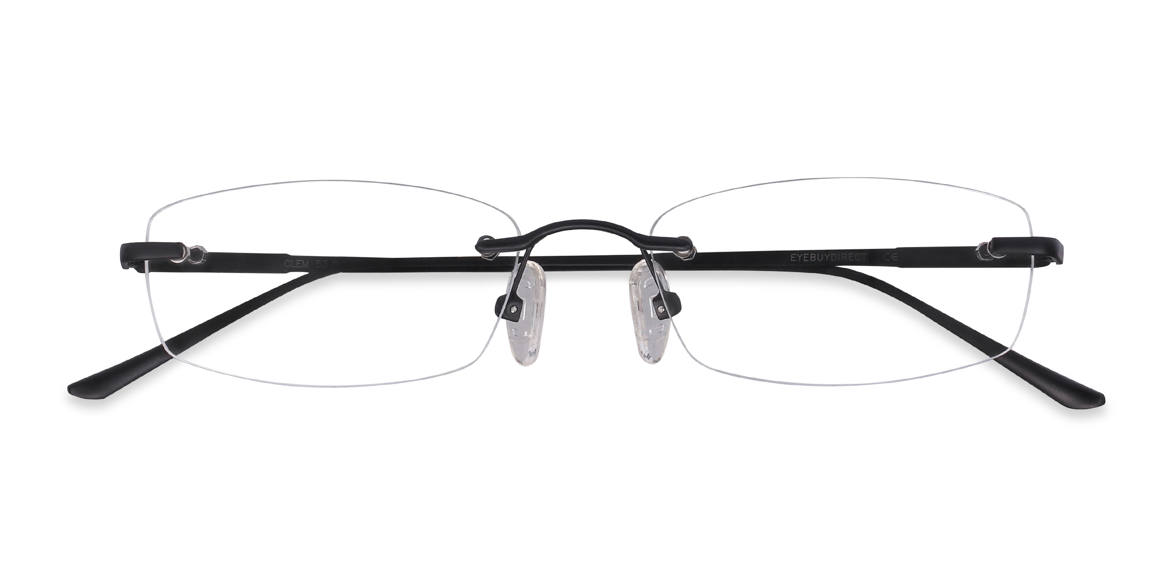 Noir Clem -  Métal Lunettes de vue