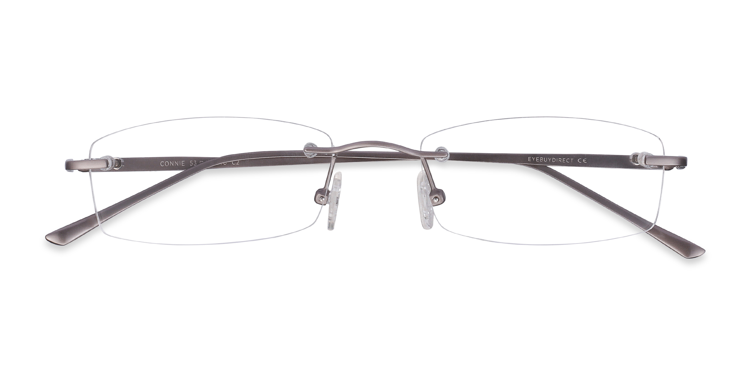 Gunmetal Connie - Metal Eyeglasses