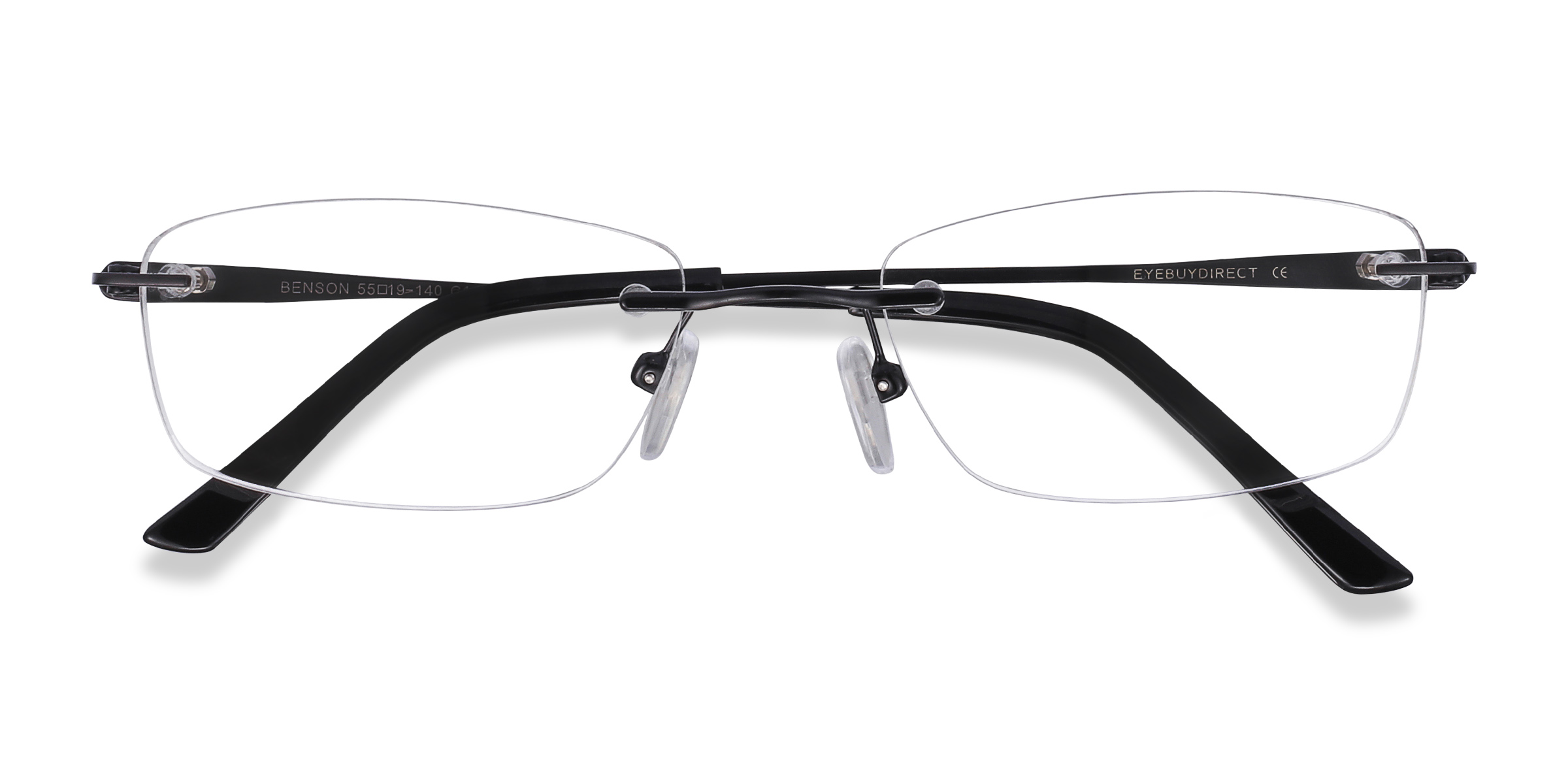 Black Benson - Metal Eyeglasses