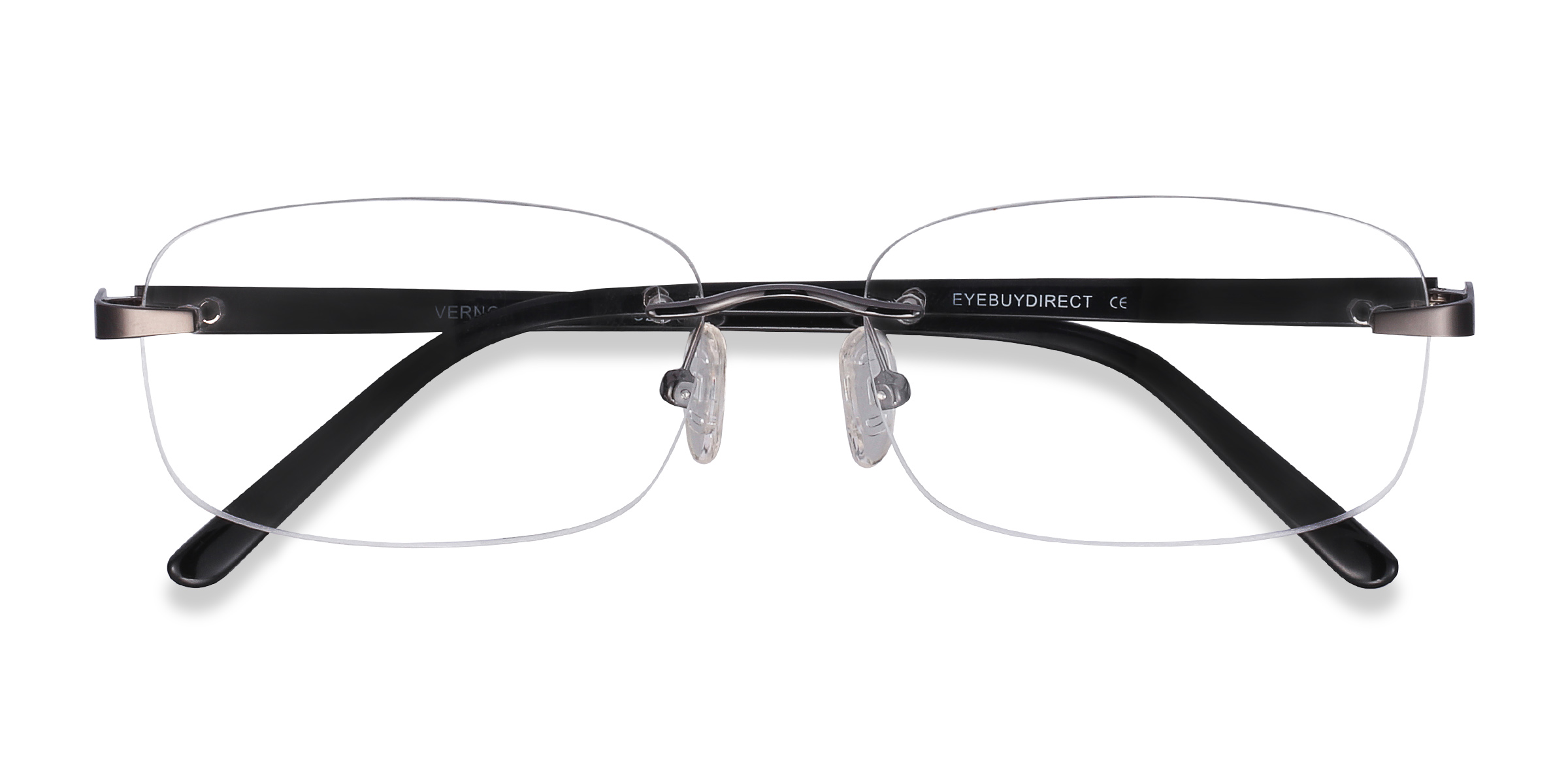 Gunmetal Vernon - Acetate-metal Eyeglasses