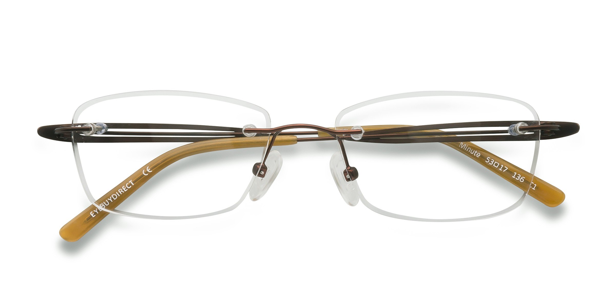 Brun Minute -  Métal Lunettes de vue