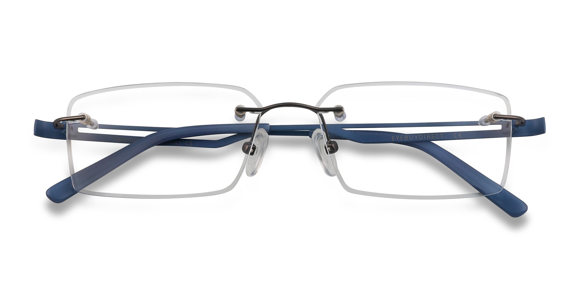 Gunmetal Quantum - Metal Eyeglasses