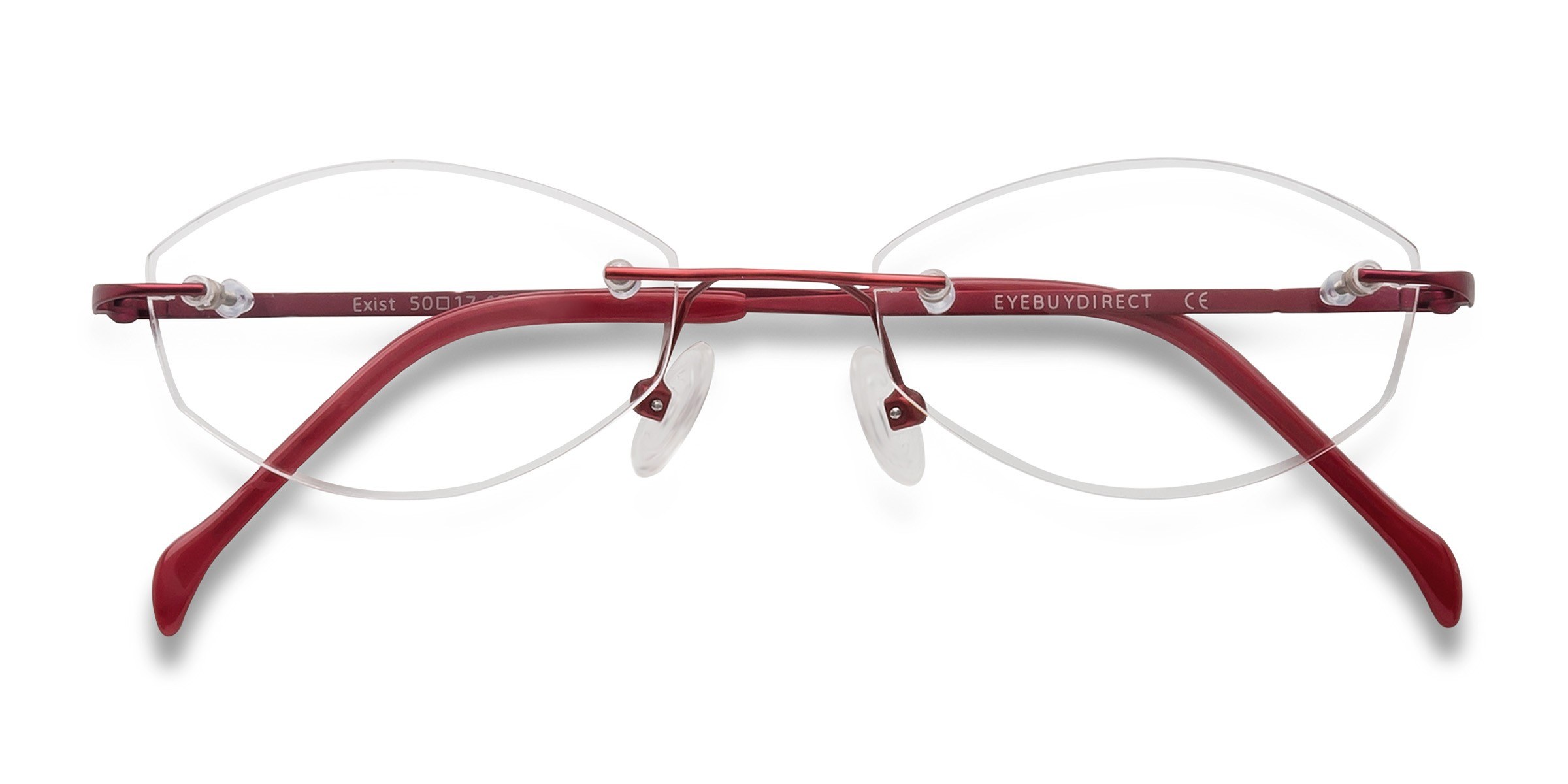 Rouge Exist - Métal Lunettes de vue