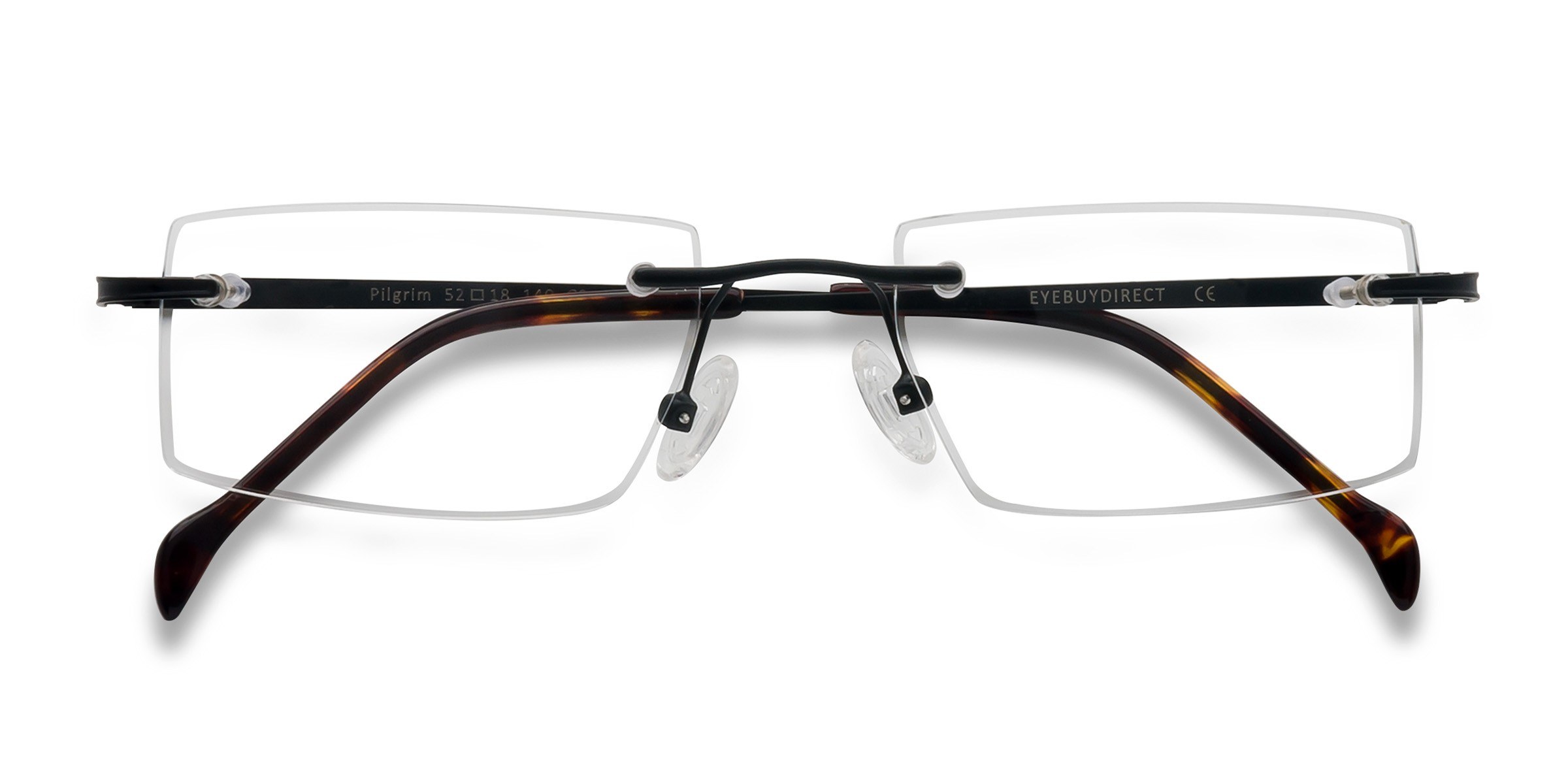 Black Pilgrim - Metal Eyeglasses