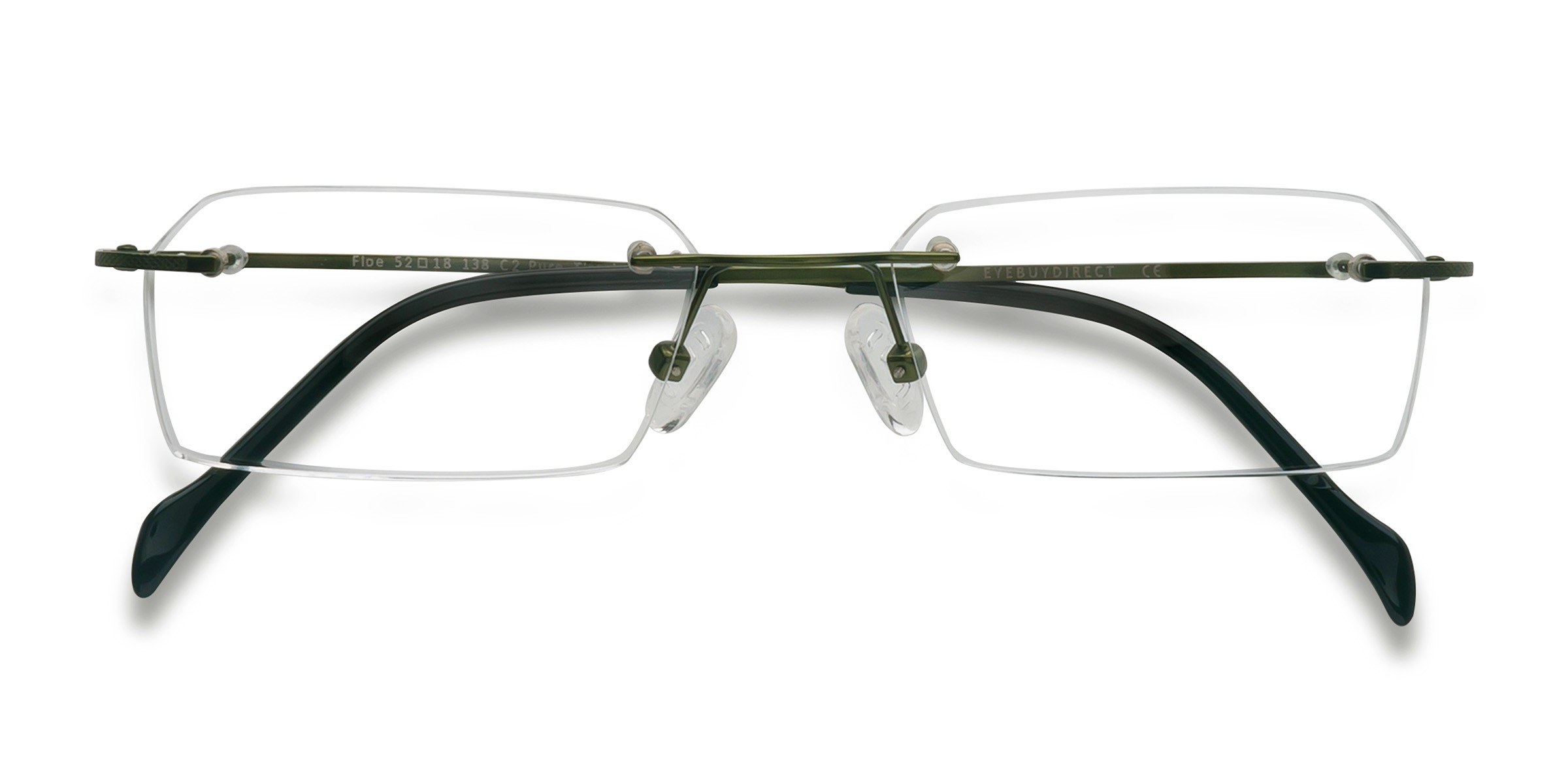Green Floe - Titanium Eyeglasses