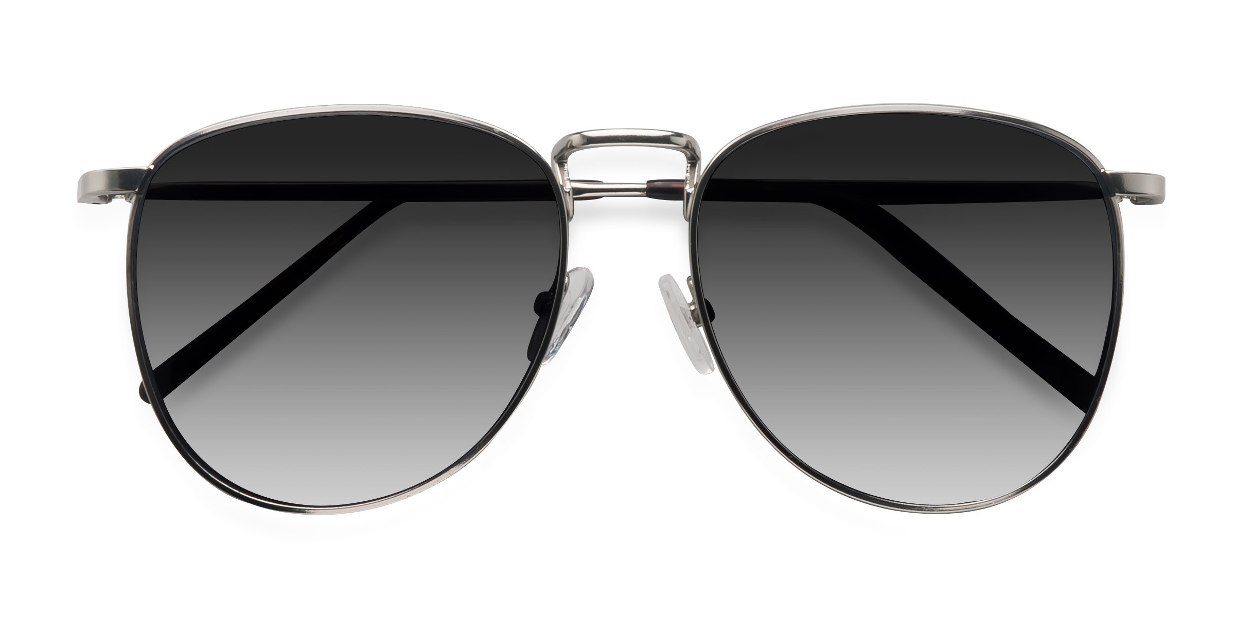 Silver Fume - Metal Sunglasses