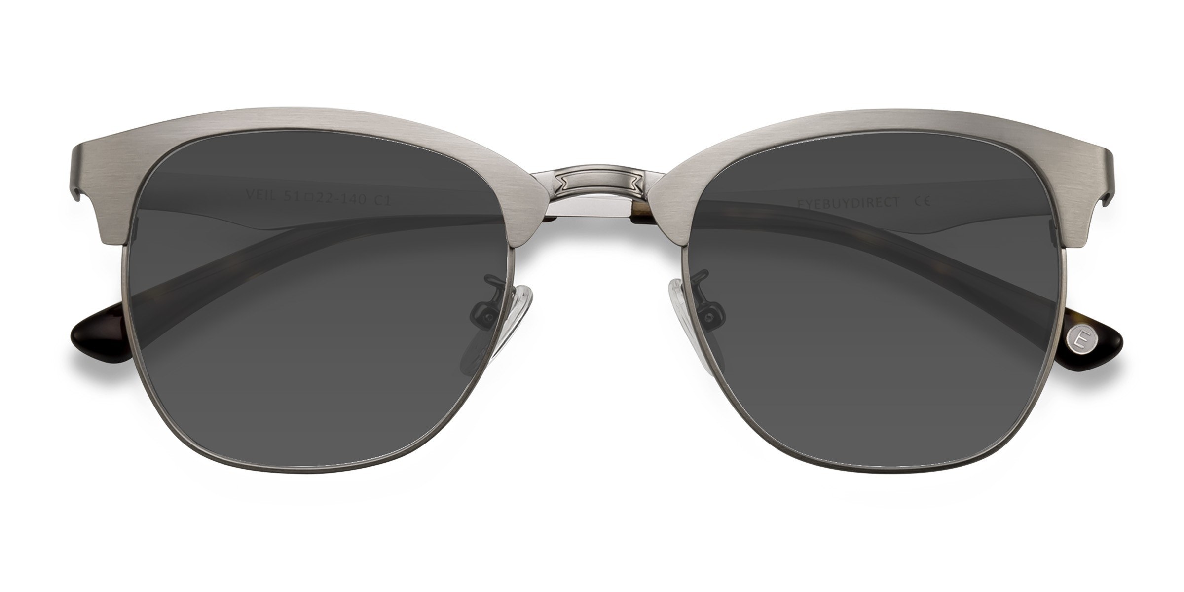 Gunmetal Veil -  Métal Lunettes de soleil