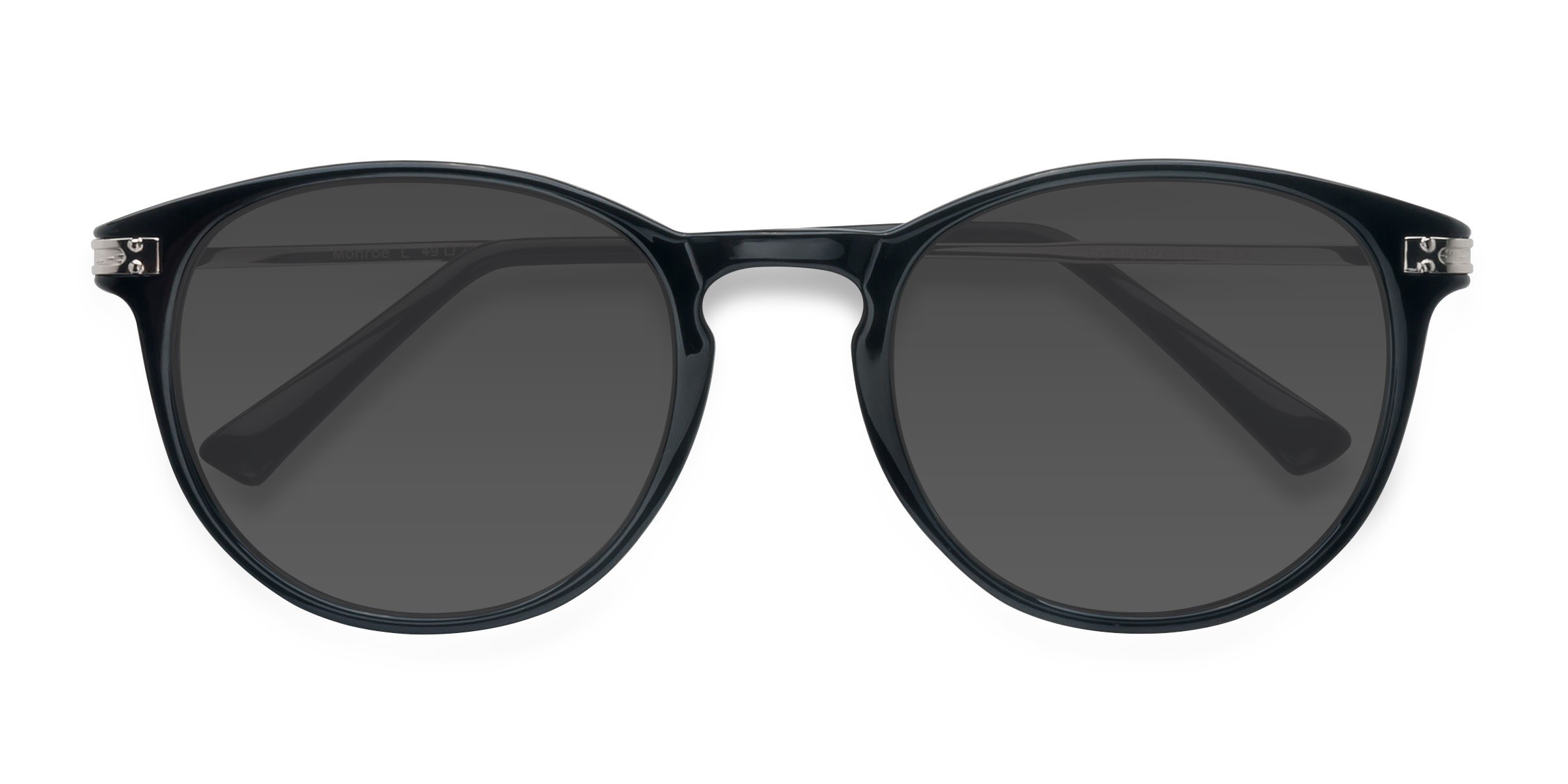 Noir Monroe -  Plastic-metal Lunettes de soleil