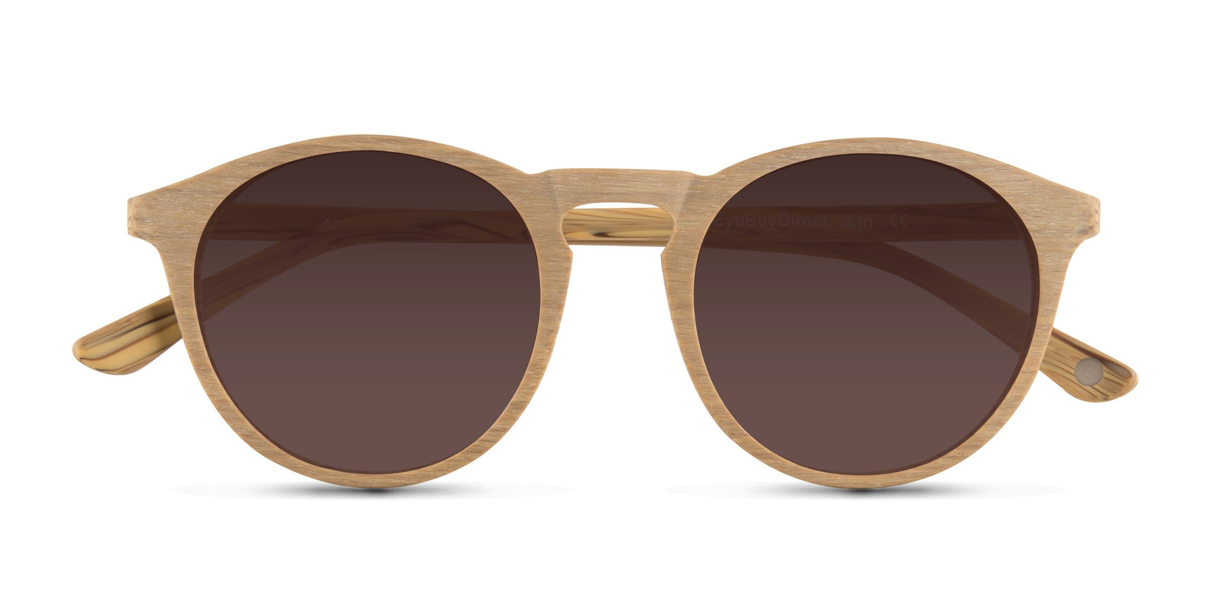 Jaune Air -  Wood-texture Lunettes de soleil