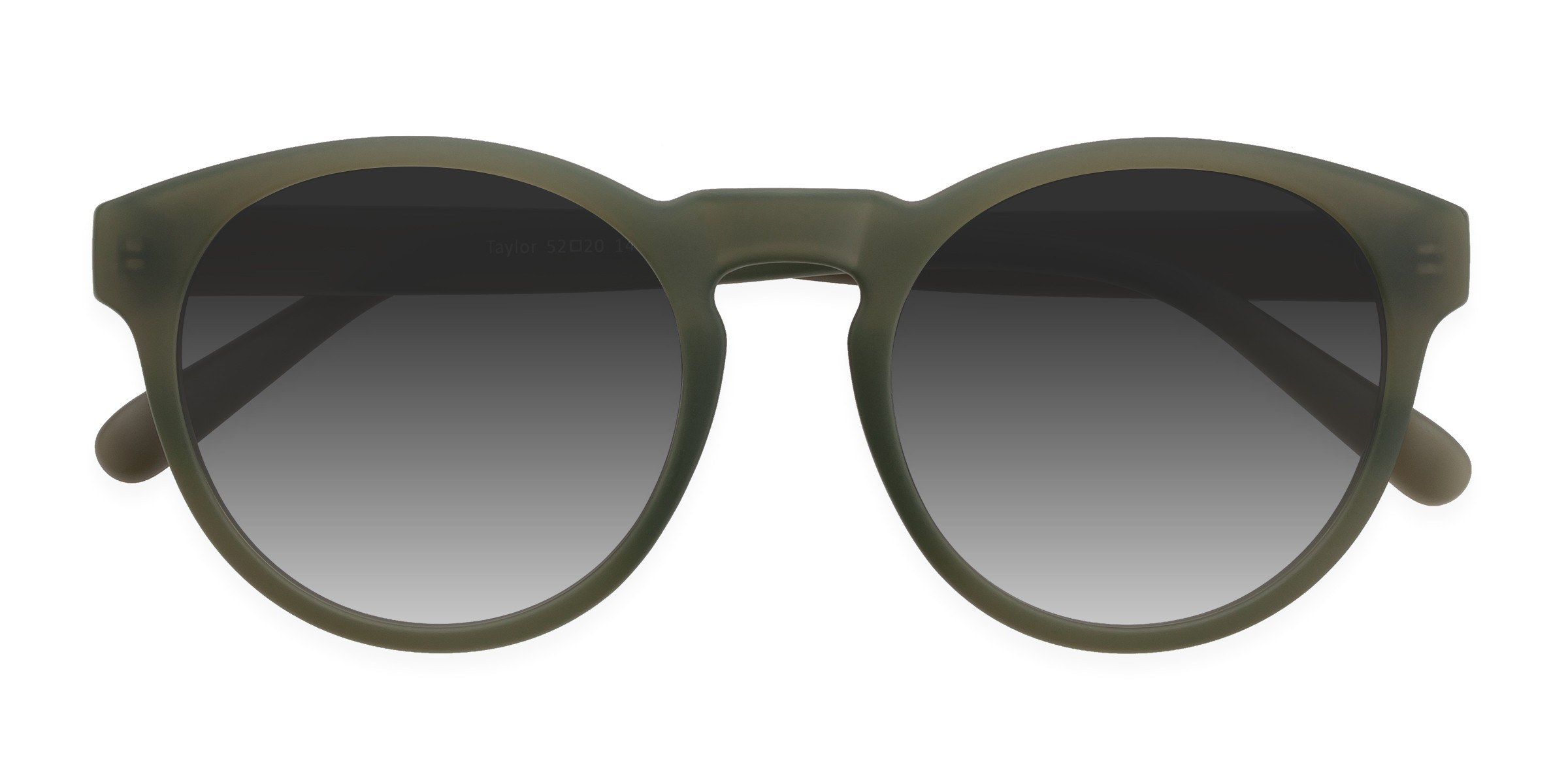Vert Mat Taylor - Plastique Lunettes de soleil