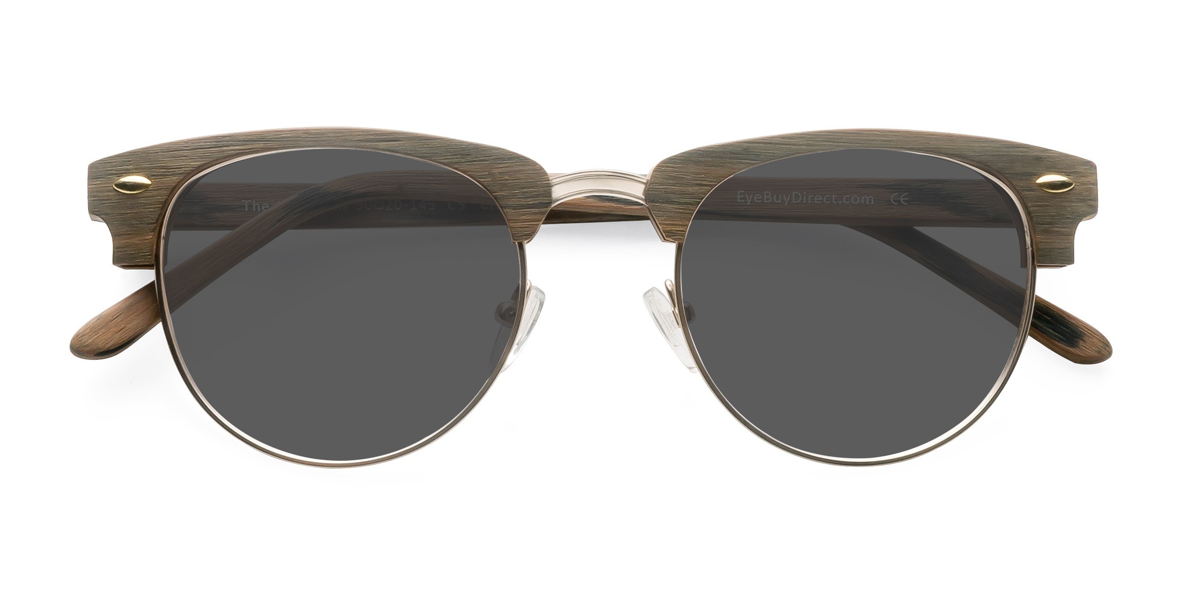 Walnut & Gold The Hamptons - Acetate-metal Sunglasses