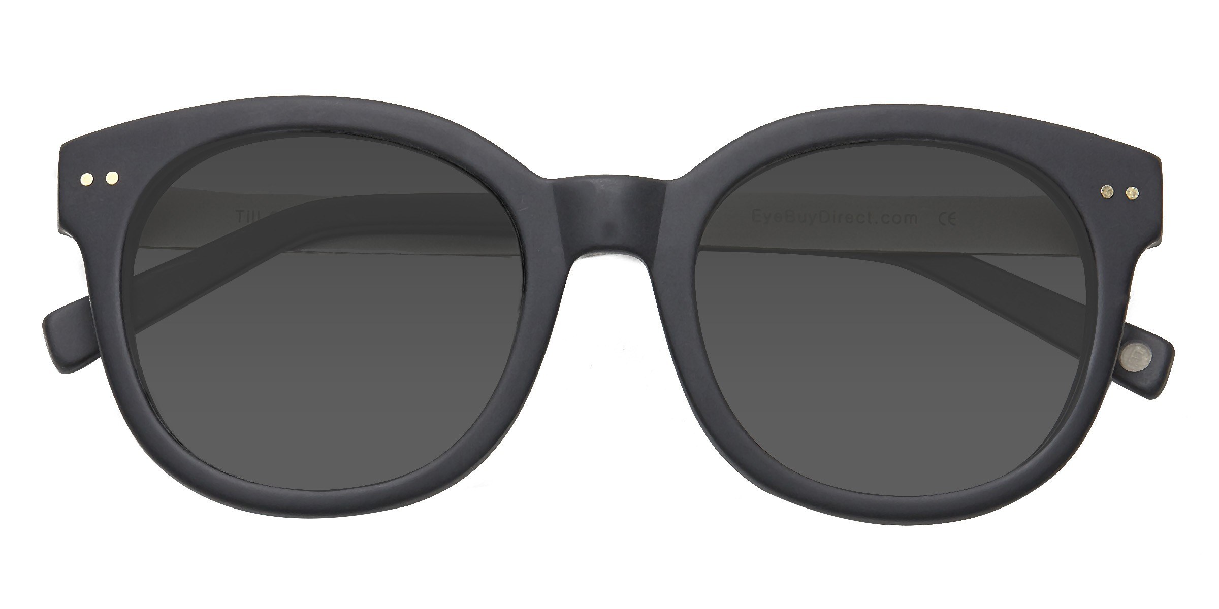 Matte Black Till Sunset - Acetate-metal Sunglasses