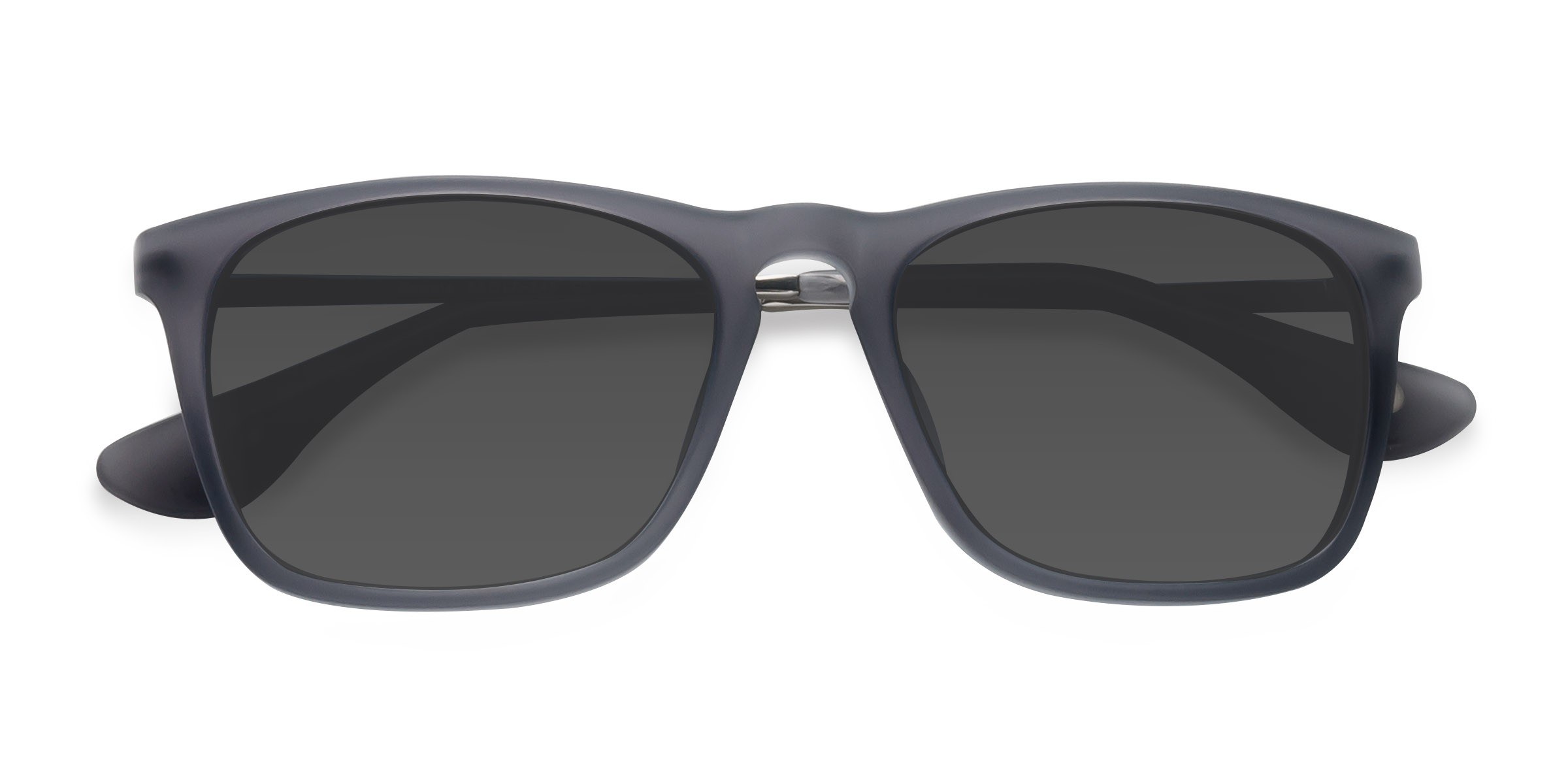 Matte Gray Bogota - Acetate-metal Sunglasses