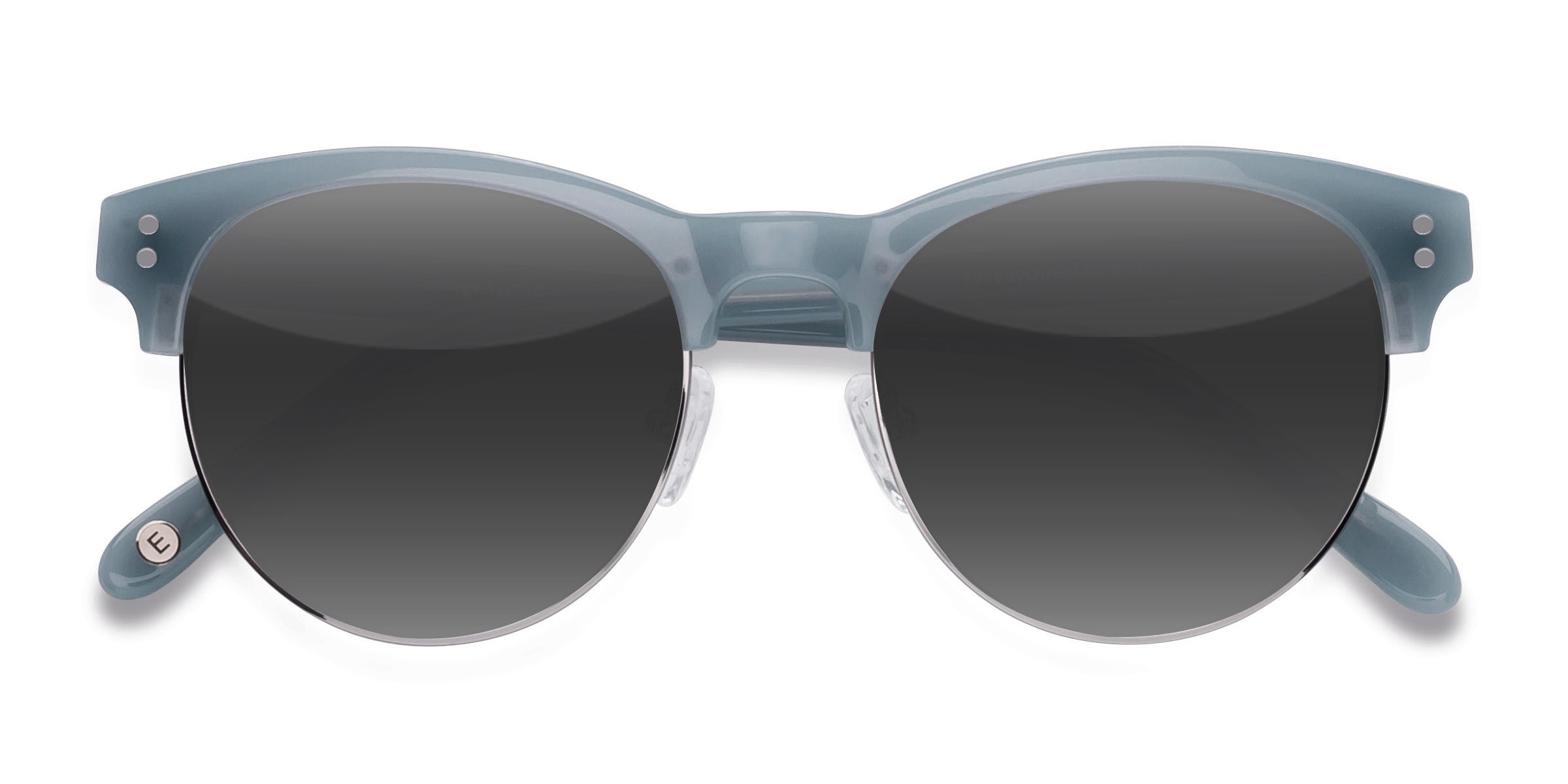 Bleu pâle College -  Métal Lunettes de soleil