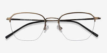 Bronze Enya -  Vintage Metal Eyeglasses