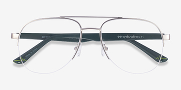 Silver Hydroflux -  Metal Eyeglasses