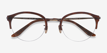 Brown Dulcet -  Metal Eyeglasses