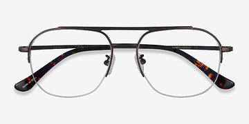 Gunmetal Conrad -  Fashion Titanium Eyeglasses