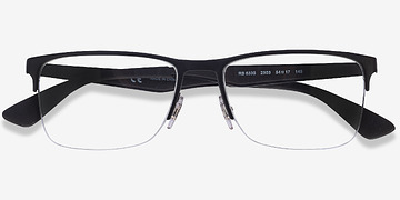 Black Ray-Ban RB6335 -  Geek Metal Eyeglasses