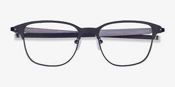 Matte Black Oakley Seller -  Metal Eyeglasses