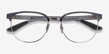 Gray Silver Ray-Ban RB8422 -  Metal Eyeglasses