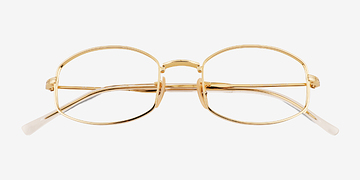 Gold Ray-Ban RB6510 -  Metal Eyeglasses