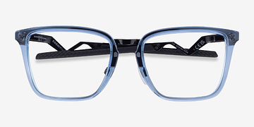Transparent Blue Oakley Cognitive -  Titanium Eyeglasses