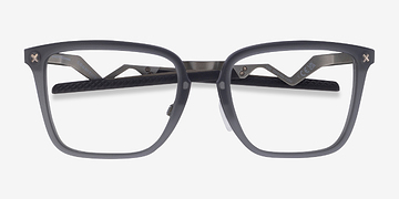 Satin Gray Oakley Cognitive -  Titanium Eyeglasses