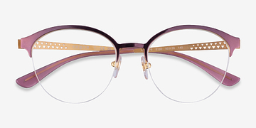 Shiny Purple Vogue Eyewear VO4176 -  Metal Eyeglasses