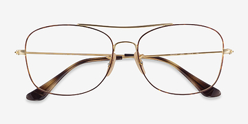 Tortoise Gold Ray-Ban RB6499 -  Metal Eyeglasses