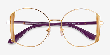 Shiny Gold Yellow Vogue Eyewear VO4269 -  Metal Eyeglasses