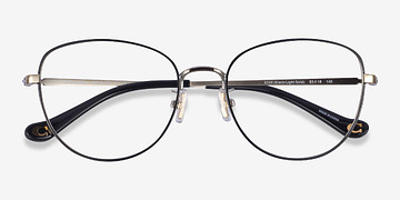 Black Gold Coach HC5137 -  Metal Eyeglasses