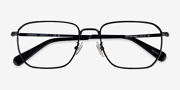 Satin Black Coach HC5171 -  Metal Eyeglasses