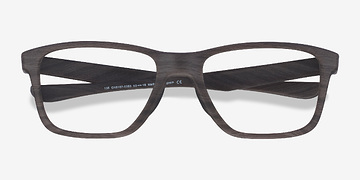 Matte Woodgrain Oakley Trim Plane -  Lightweight Plastic Eyeglasses