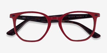 Red & Tortoise Ray-Ban RB7151M -  Acetate Eyeglasses