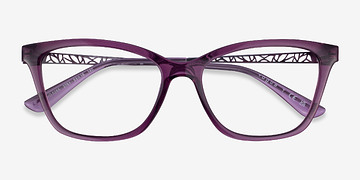 Transparent Purple Vogue Eyewear VO5285 -  Plastic Eyeglasses