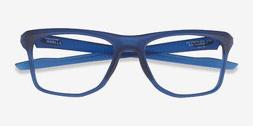 Satin Blue Oakley Knolls -  Plastic Eyeglasses