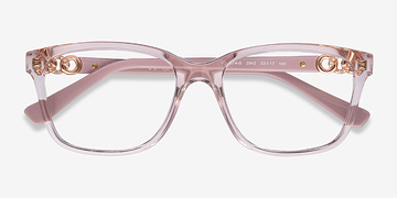 Clear Pink Vogue Eyewear VO5574B -  Plastic Eyeglasses