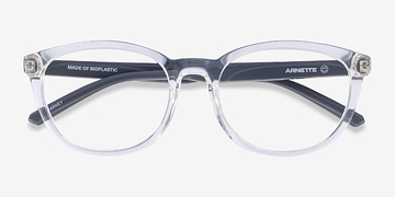 Clear Gray ARNETTE Varney -  Plastic Eyeglasses