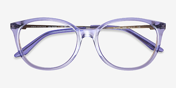 Shiny Transparent Purple Armani Exchange AX3109 -  Plastic Eyeglasses
