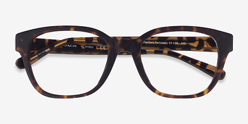 Matte Dark Tortoise Coach HC6190U -  Eco Friendly Eyeglasses