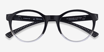 Polished Black Fade Oakley Spindrift Rx -  Plastic Eyeglasses